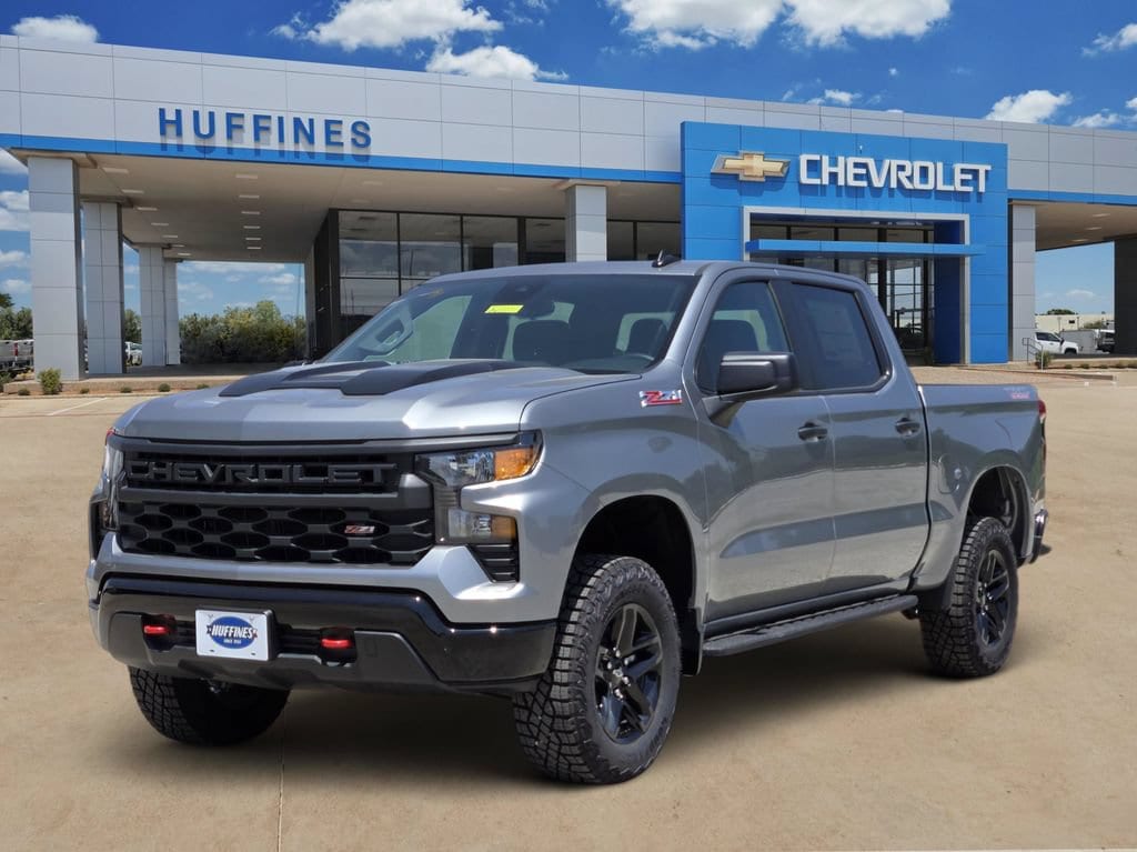 New 2026 Chevrolet Silverado 1500 Custom Trail Boss Truck Crew Cab
