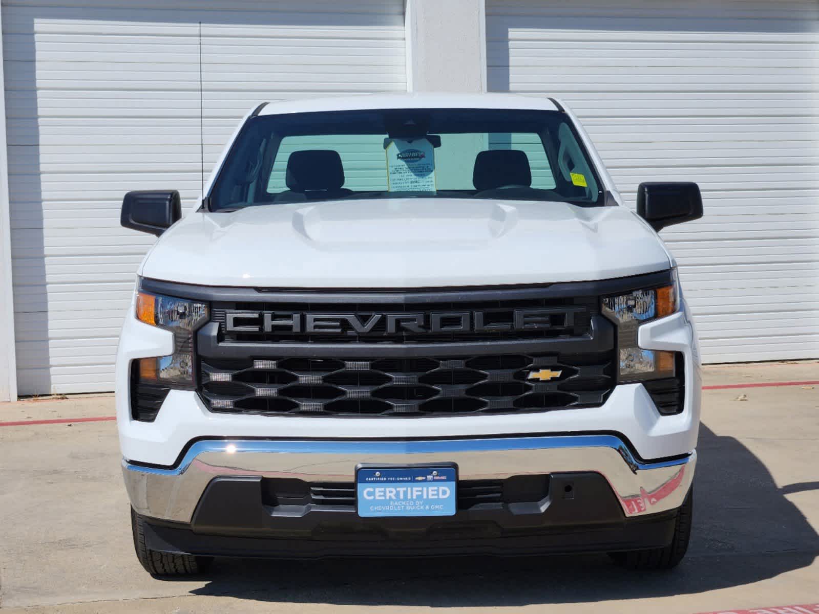 Certified 2023 Chevrolet Silverado 1500 Work Truck with VIN 3GCNAAED6PG301379 for sale in Lewisville, TX