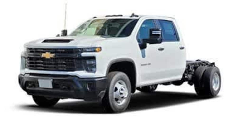 New 2025 Chevrolet Silverado 3500 HD Chassis Cab Work Truck Truck Crew Cab