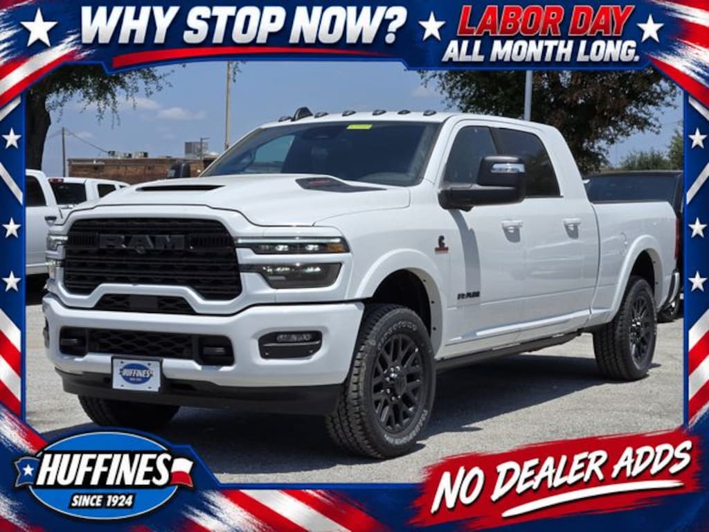New 2026 Ram 3500 LIMITED MEGA CAB 4X4 6'4 BOX Pickup