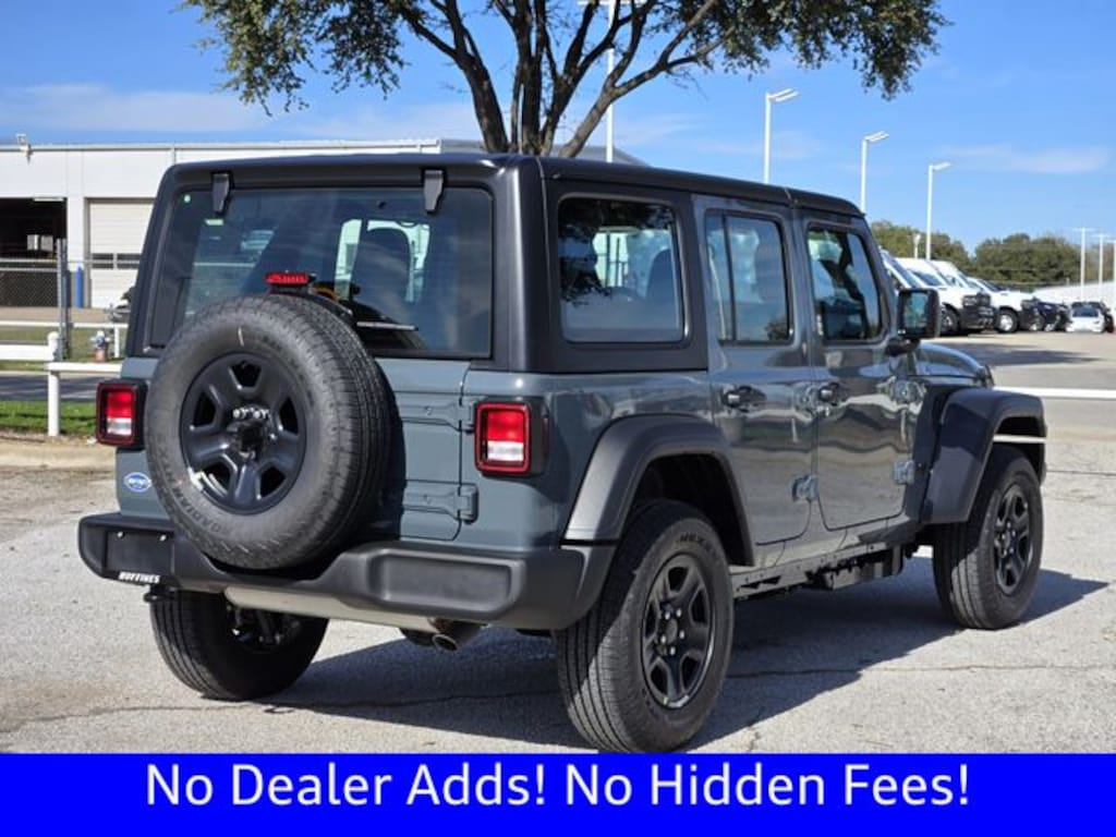 New 2026 Jeep Wrangler 4-DOOR SPORT Sport Utility