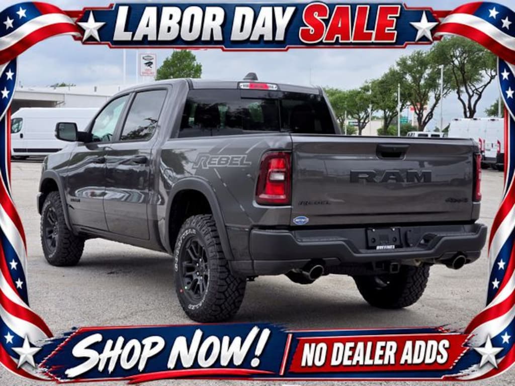 New 2026 Ram 1500 REBEL CREW CAB 4X4 5'7 BOX Pickup