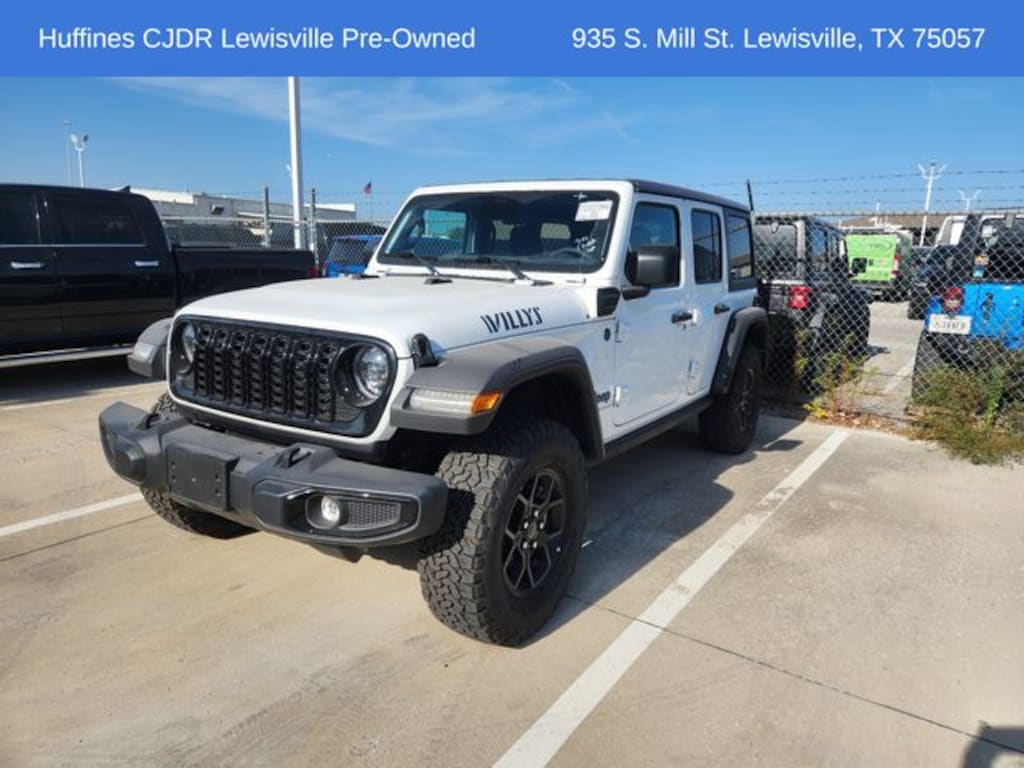 Certified 2025 Jeep Wrangler Willys 4xe SUV