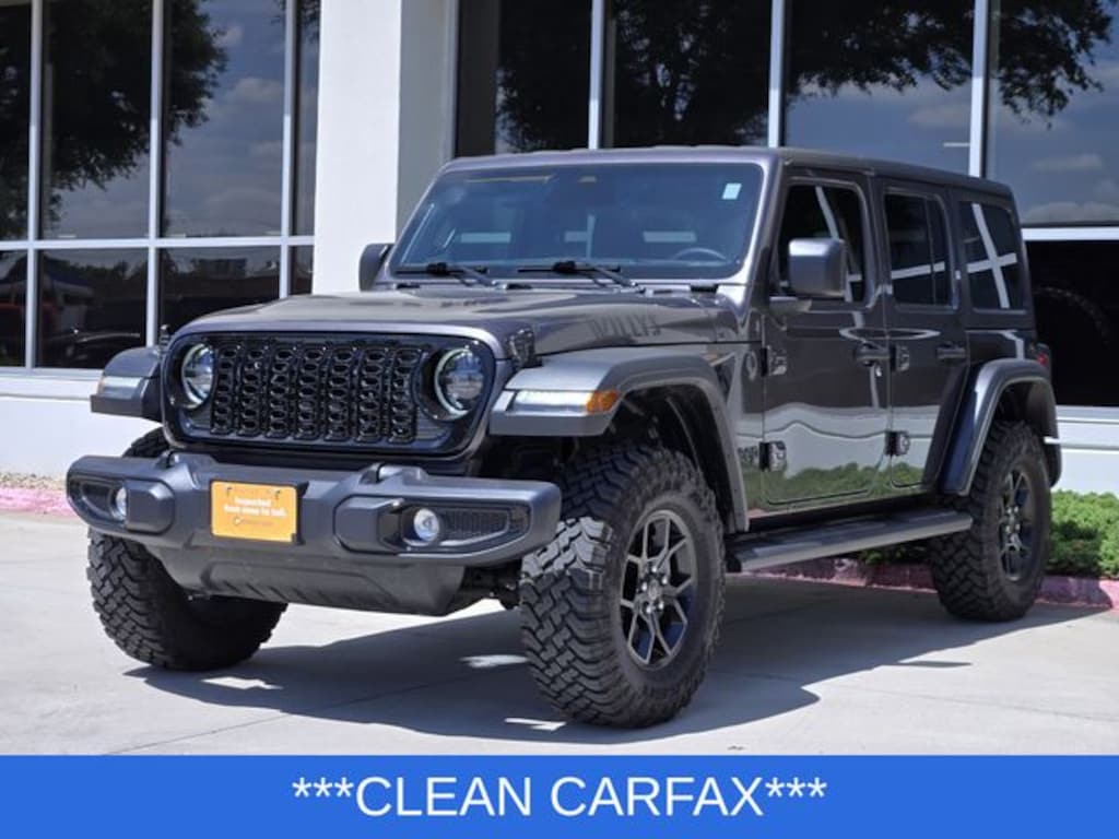 Certified 2025 Jeep Wrangler Willys SUV
