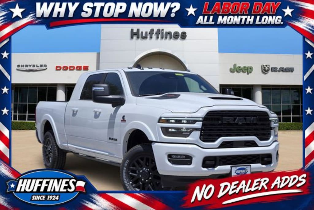 New 2026 Ram 3500 LIMITED MEGA CAB 4X4 6'4 BOX Pickup