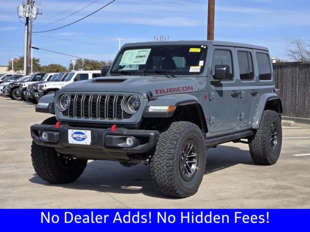 New 2026 Jeep Wrangler 4-DOOR RUBICON X Sport Utility