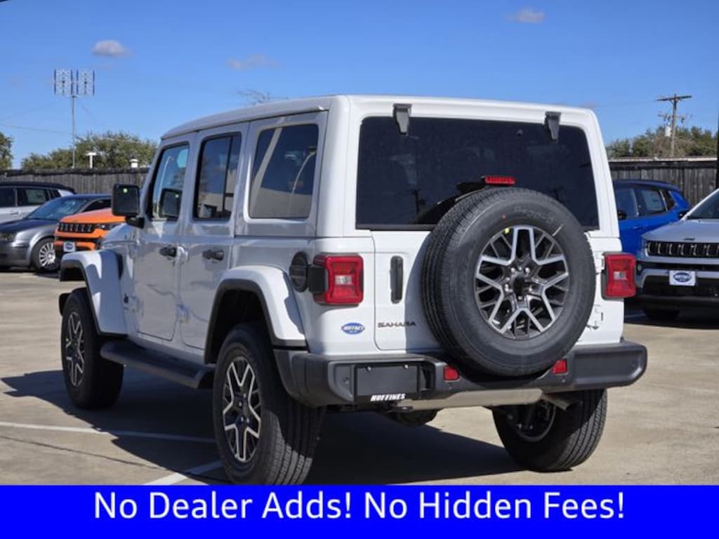 New 2026 Jeep Wrangler 4-DOOR SAHARA Sport Utility