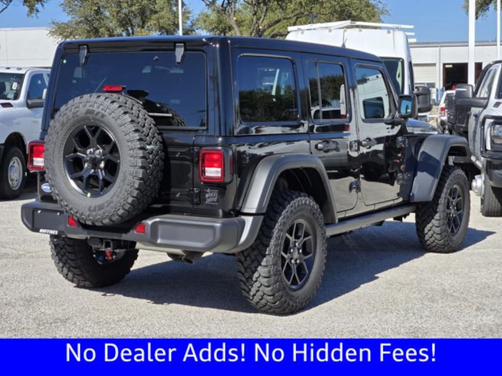 New 2026 Jeep Wrangler 4-DOOR WILLYS Sport Utility