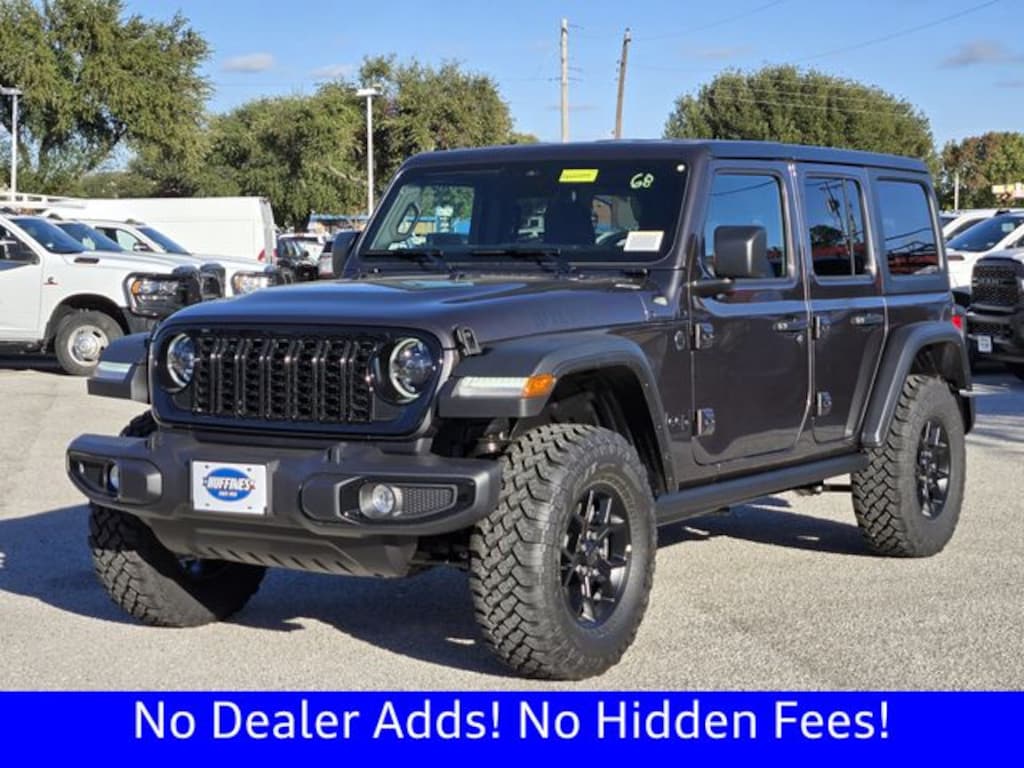 New 2026 Jeep Wrangler 4-DOOR WILLYS Sport Utility