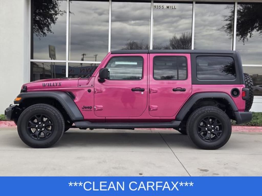 Used 2022 Jeep Wrangler Unlimited Willys SUV