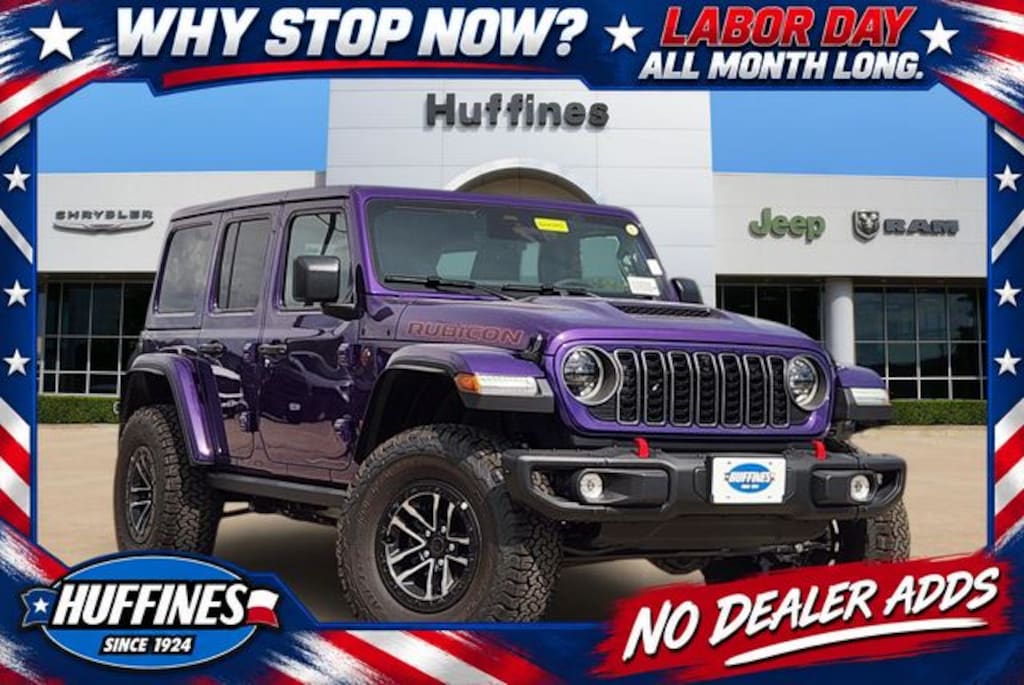 New 2026 Jeep Wrangler 4-DOOR RUBICON X Sport Utility
