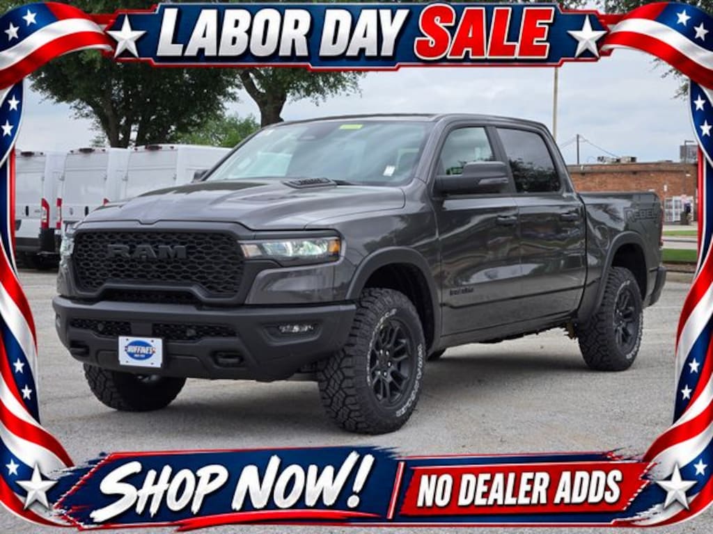 New 2026 Ram 1500 REBEL CREW CAB 4X4 5'7 BOX Pickup