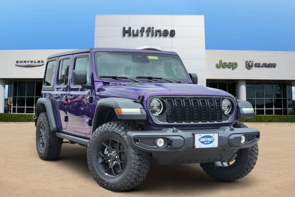 New 2026 Jeep Wrangler 4-DOOR WILLYS Sport Utility