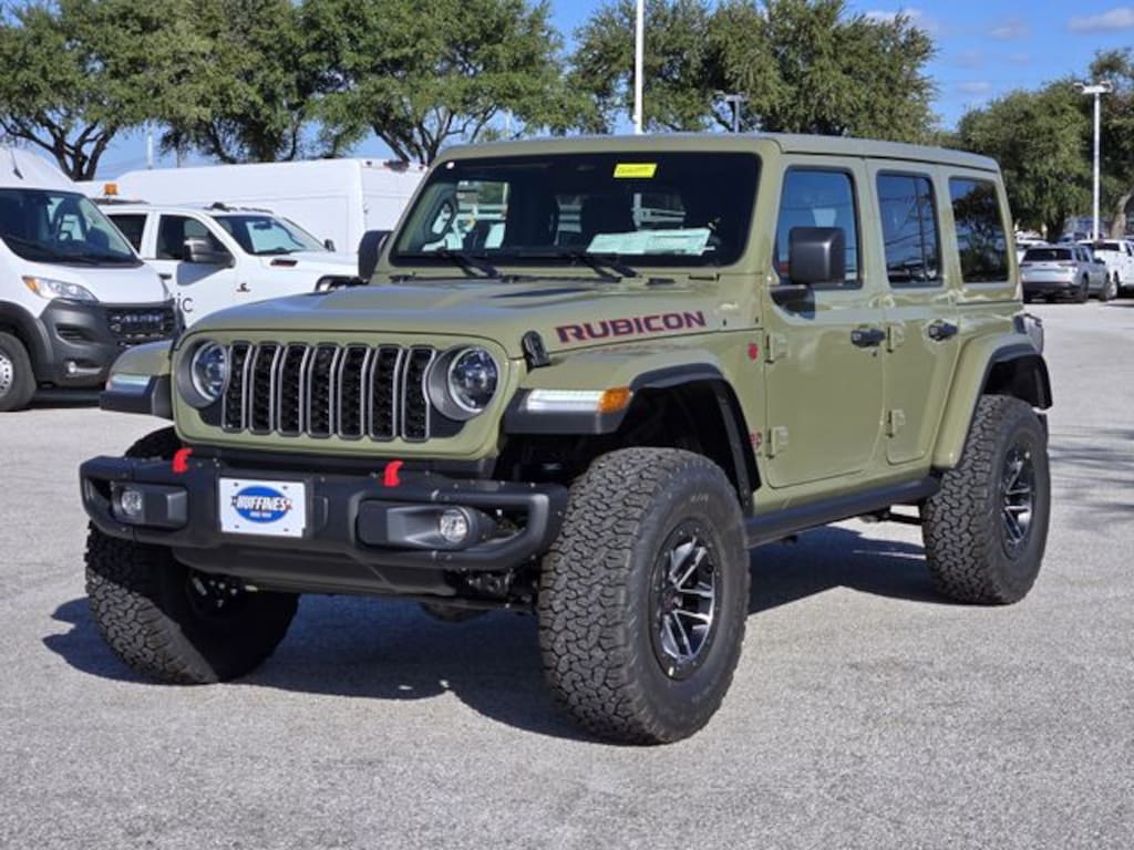 New 2026 Jeep Wrangler 4-DOOR RUBICON X Sport Utility