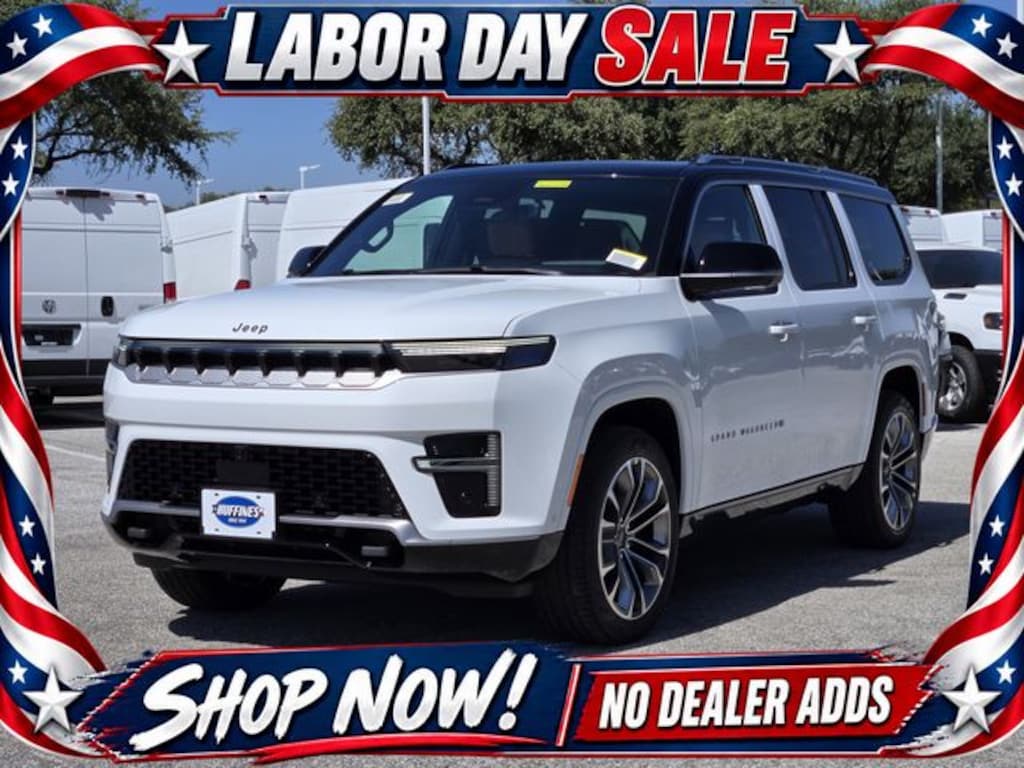 New 2026 Jeep Grand Wagoneer SUMMIT RESERVE 4X4 Sport Utility