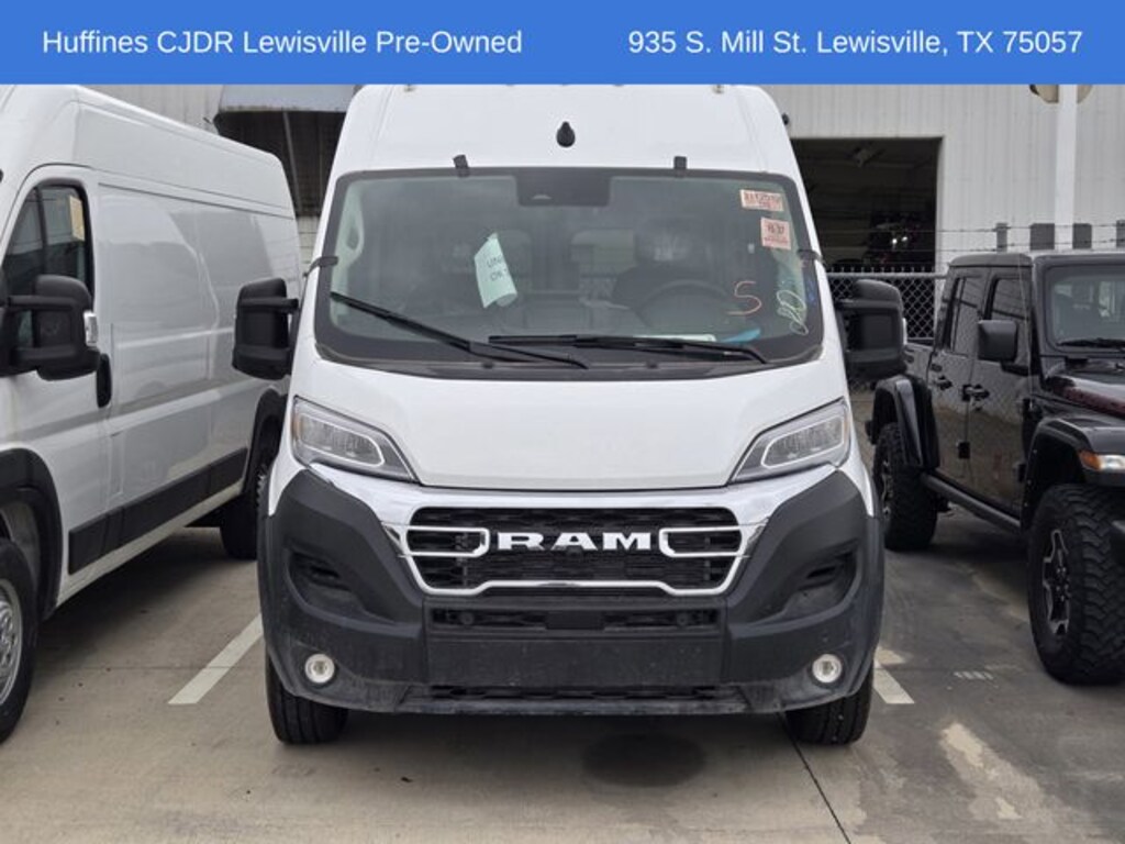 Used 2025 Ram Promaster 3500 Window Van High Roof Cargo Van
