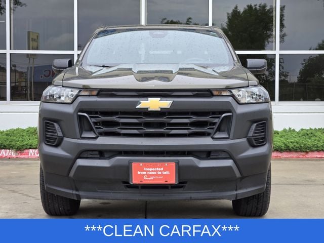 Certified 2024 Chevrolet Colorado Work Truck with VIN 1GCGSBEC8R1267935 for sale in Lewisville, TX