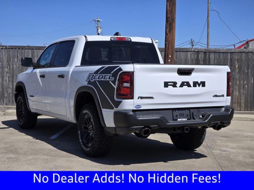 New 2026 Ram 1500 REBEL CREW CAB 4X4 5'7 BOX Pickup