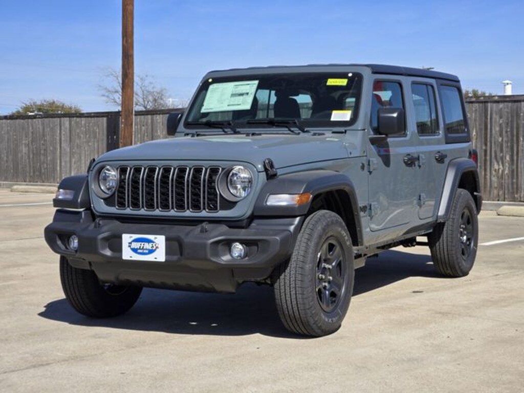 New 2026 Jeep Wrangler 4-DOOR SPORT Sport Utility