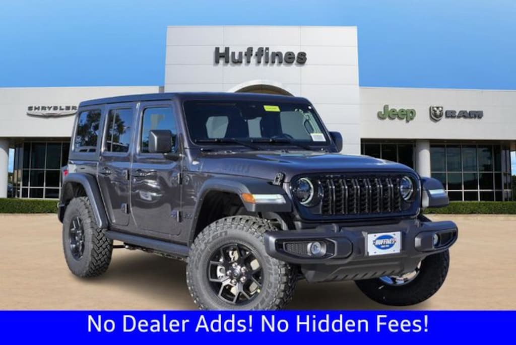 New 2026 Jeep Wrangler 4-DOOR WILLYS Sport Utility
