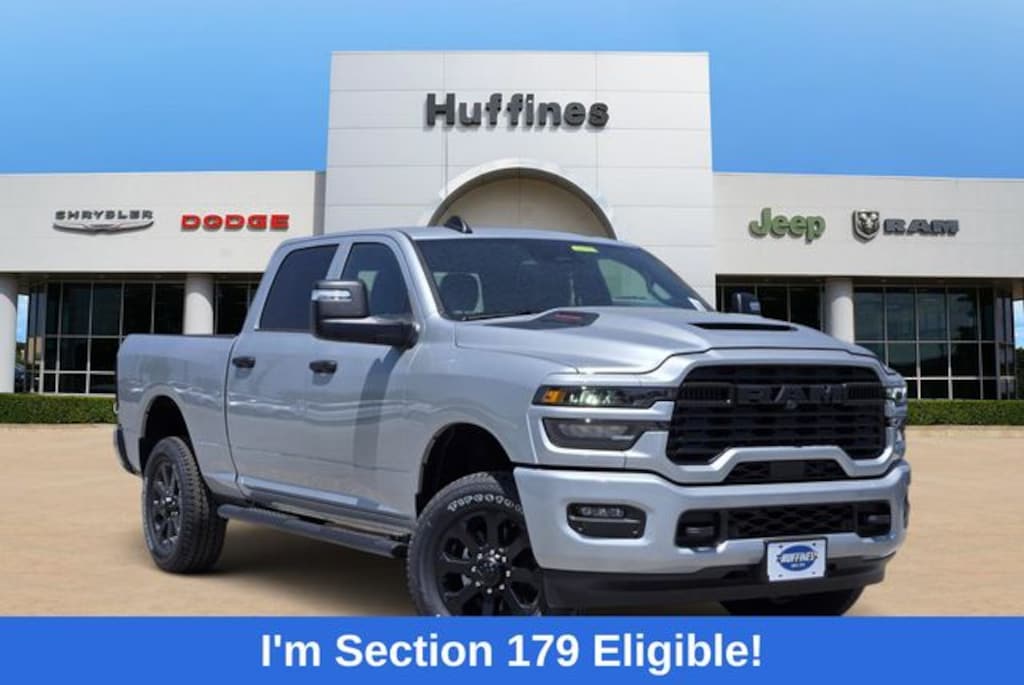 New 2026 Ram 2500 BLACK EXPRESS CREW CAB 4X4 6'4 BOX Pickup
