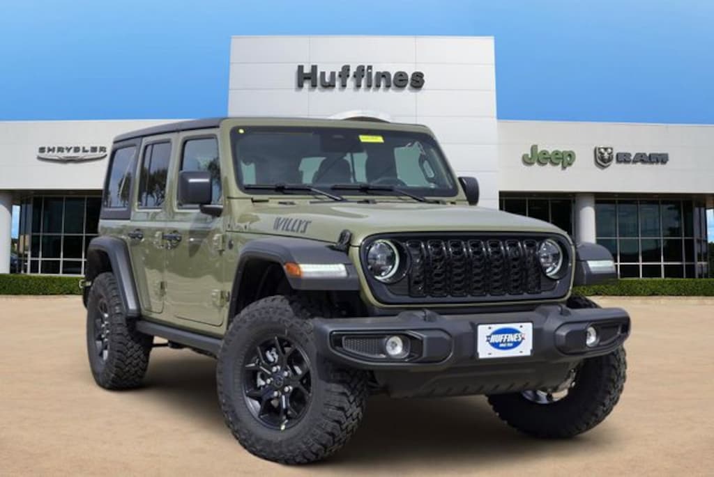 New 2026 Jeep Wrangler 4-DOOR WILLYS Sport Utility