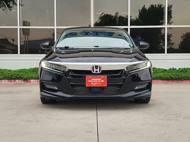 Certified 2018 Honda Accord Touring with VIN 1HGCV1F93JA108989 for sale in Lewisville, TX