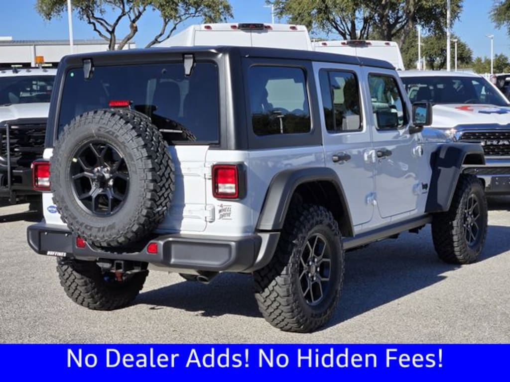 New 2026 Jeep Wrangler 4-DOOR WILLYS Sport Utility