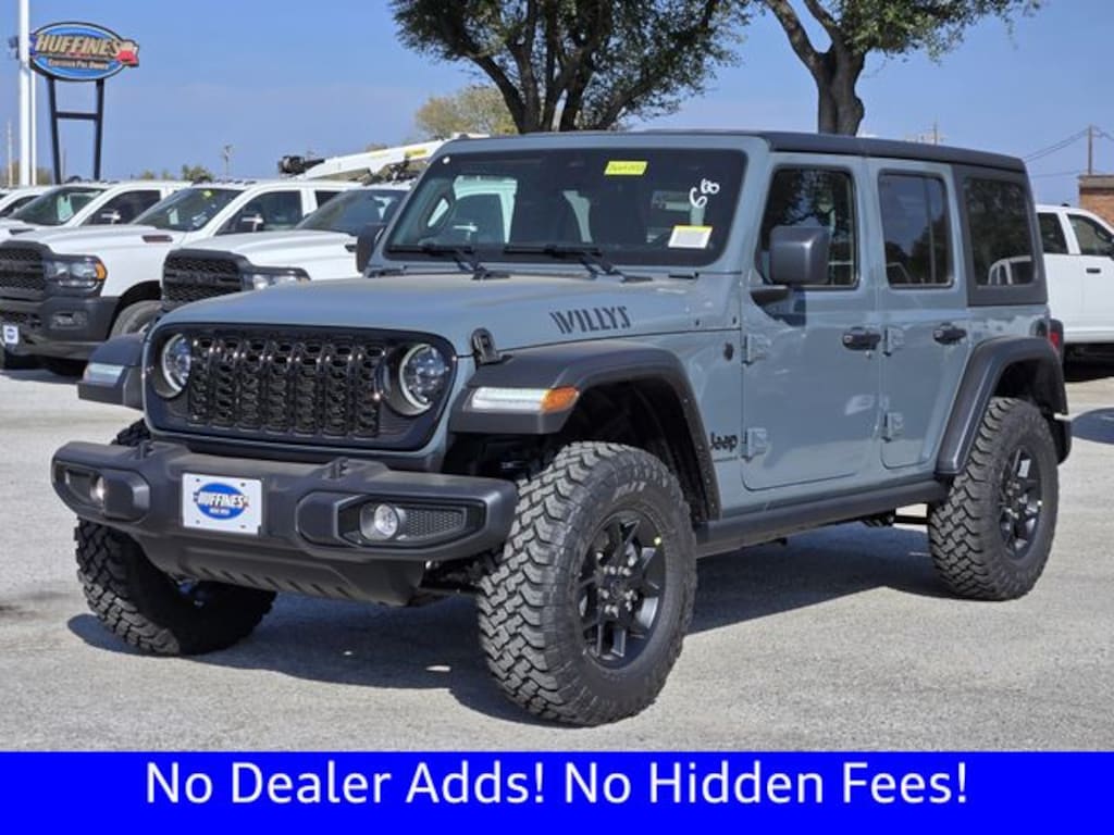New 2026 Jeep Wrangler 4-DOOR WILLYS Sport Utility