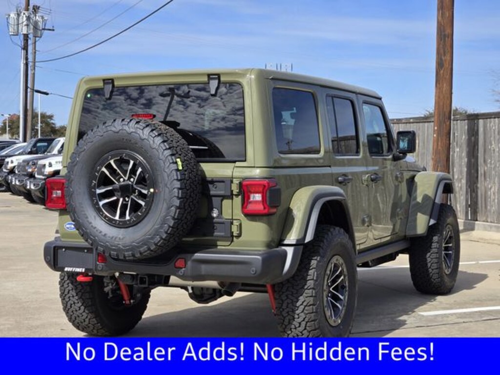 New 2026 Jeep Wrangler 4-DOOR RUBICON X Sport Utility