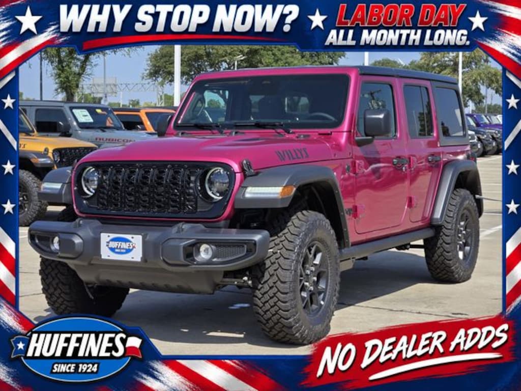 New 2026 Jeep Wrangler 4-DOOR WILLYS Sport Utility