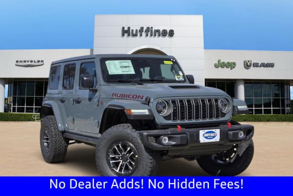 New 2026 Jeep Wrangler 4-DOOR RUBICON X Sport Utility