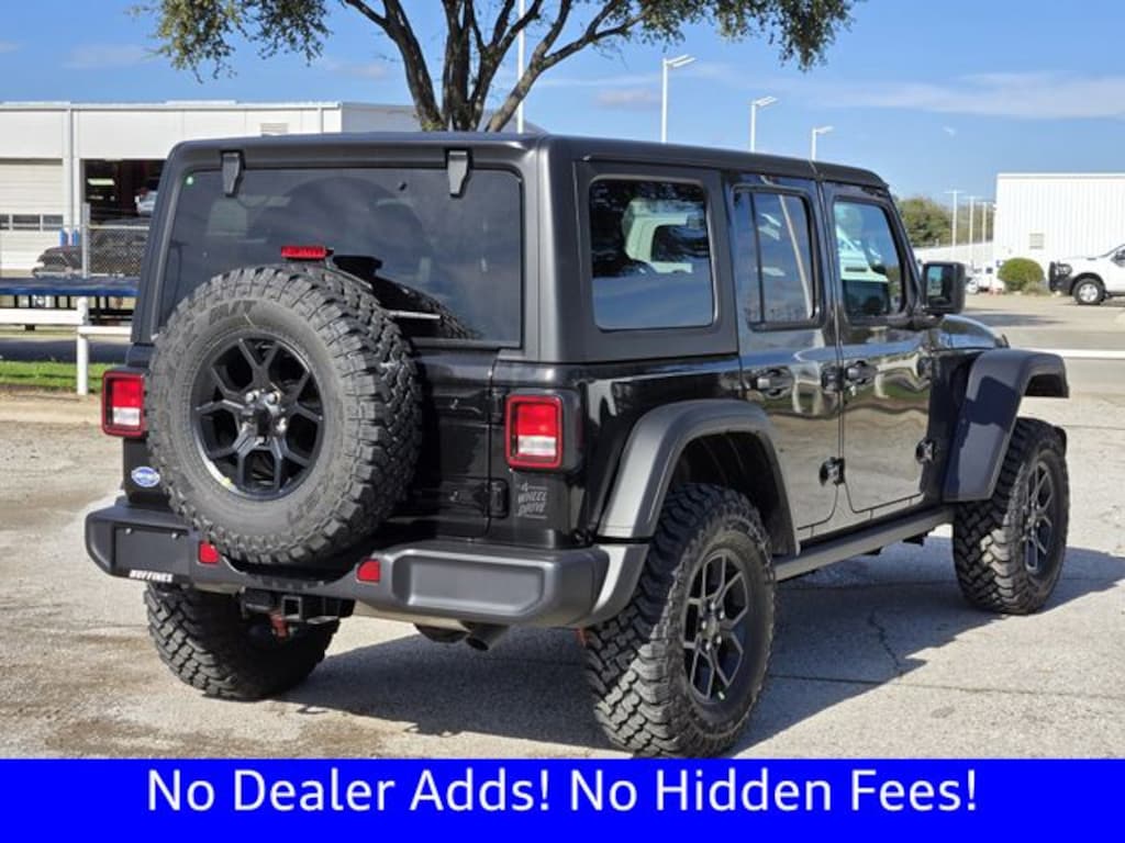 New 2026 Jeep Wrangler 4-DOOR WILLYS Sport Utility