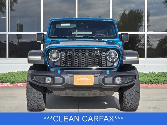 Certified 2024 Jeep Wrangler 4xe Willys 4XE with VIN 1C4RJXN61RW187673 for sale in Lewisville, TX