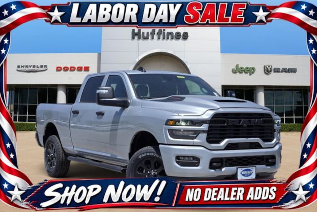 New 2026 Ram 2500 BLACK EXPRESS CREW CAB 4X4 6'4 BOX Pickup