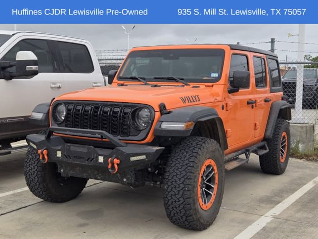 Certified 2025 Jeep Wrangler Willys SUV