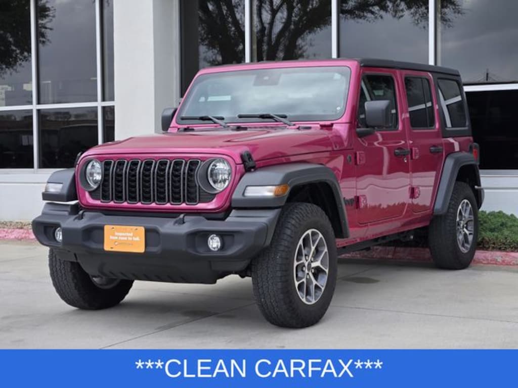 Certified 2024 Jeep Wrangler Sport S SUV