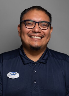 Staff member Daniel Espinoza from 7fb9acbbfb1d