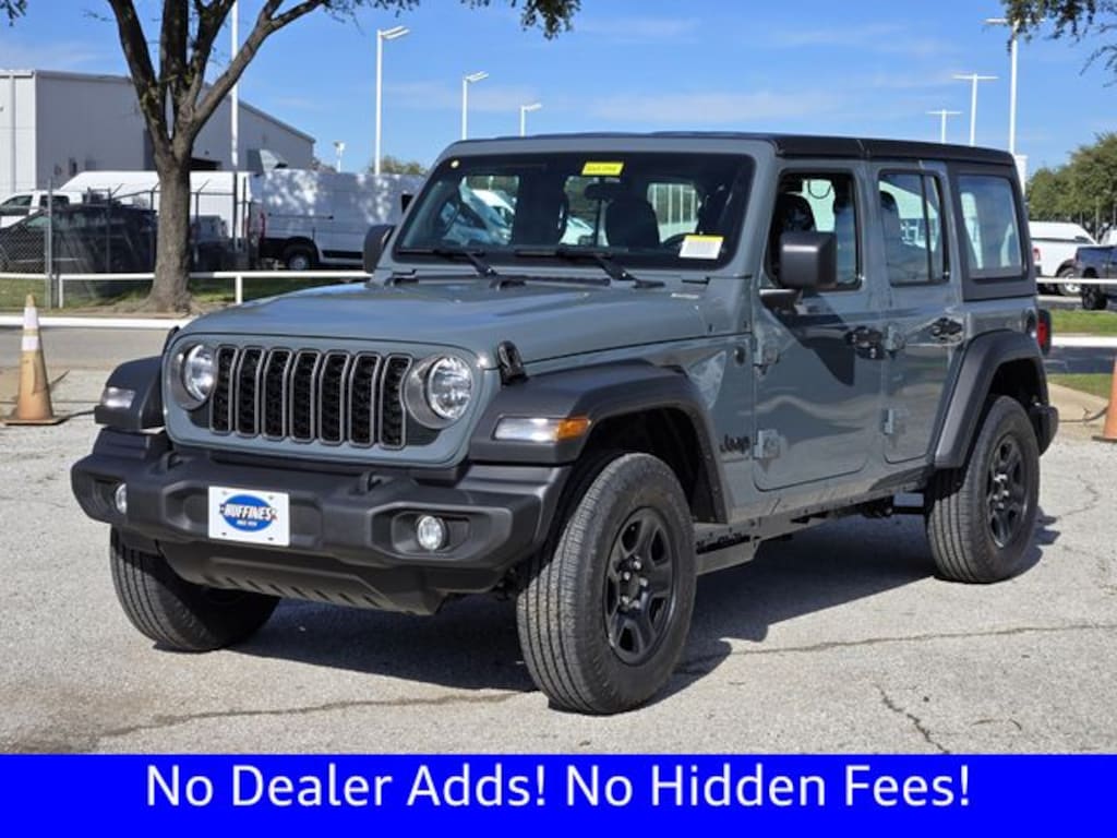 New 2026 Jeep Wrangler 4-DOOR SPORT Sport Utility