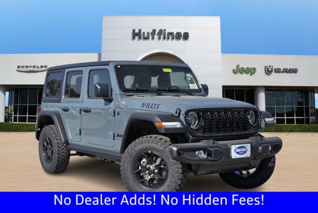 New 2026 Jeep Wrangler 4-DOOR WILLYS Sport Utility