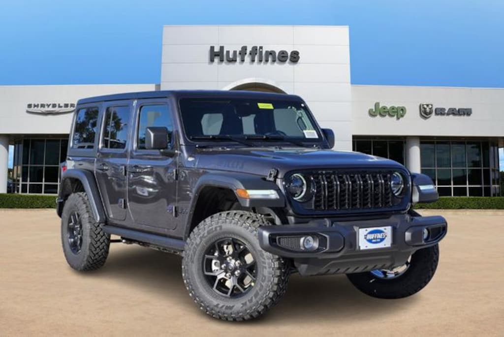 New 2026 Jeep Wrangler 4-DOOR WILLYS Sport Utility