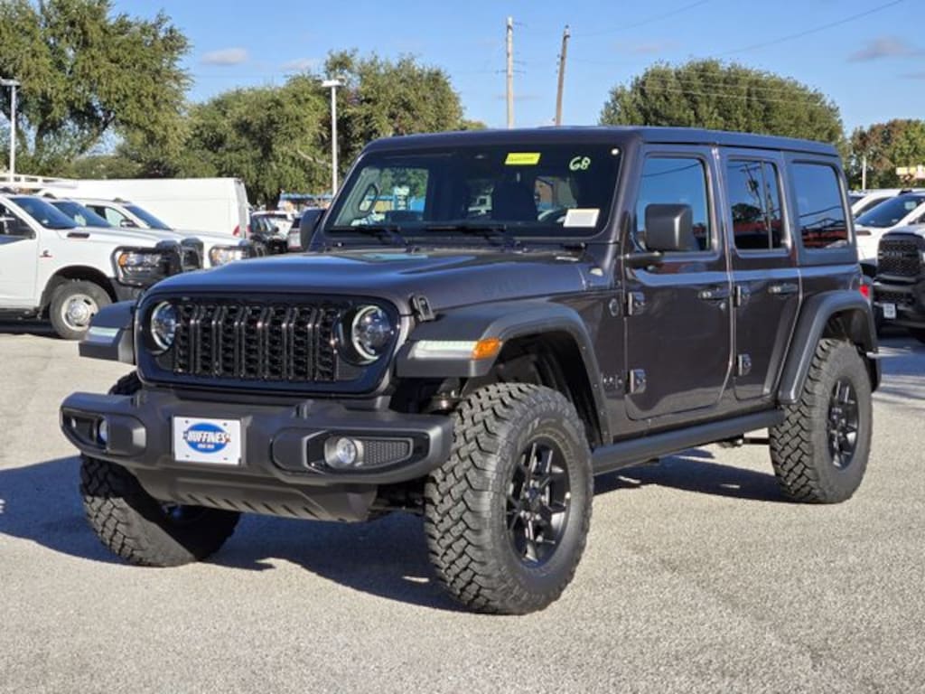 New 2026 Jeep Wrangler 4-DOOR WILLYS Sport Utility