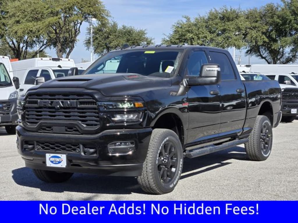 New 2026 Ram 2500 BLACK EXPRESS CREW CAB 4X4 6'4 BOX Pickup