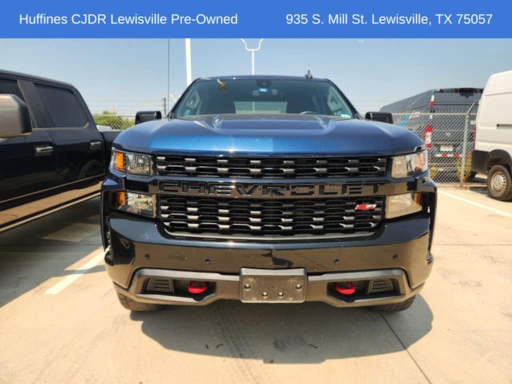 Certified 2021 Chevrolet Silverado 1500 Custom Trail Boss Truck
