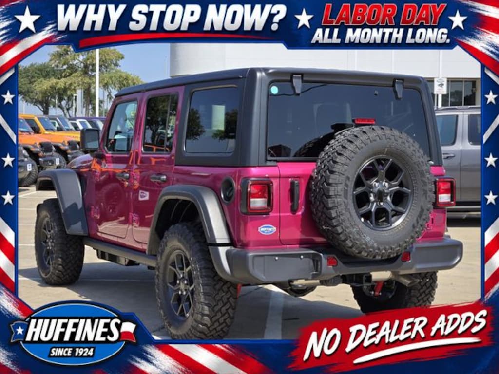 New 2026 Jeep Wrangler 4-DOOR WILLYS Sport Utility