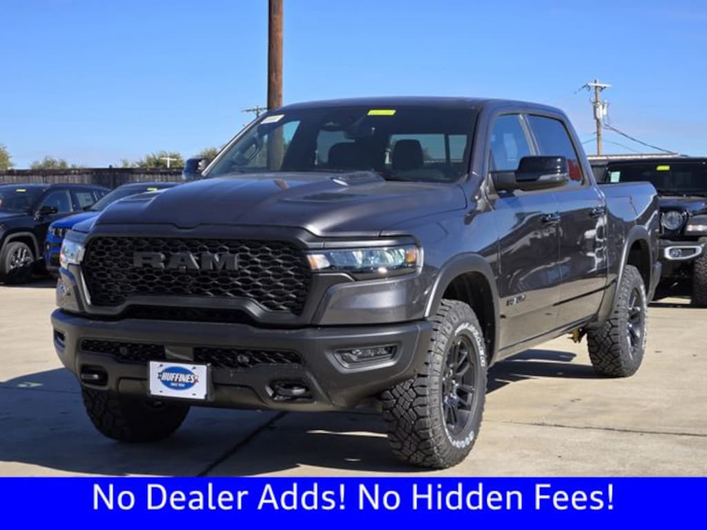 New 2026 Ram 1500 REBEL CREW CAB 4X4 5'7 BOX Pickup