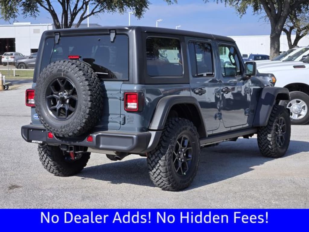 New 2026 Jeep Wrangler 4-DOOR WILLYS Sport Utility