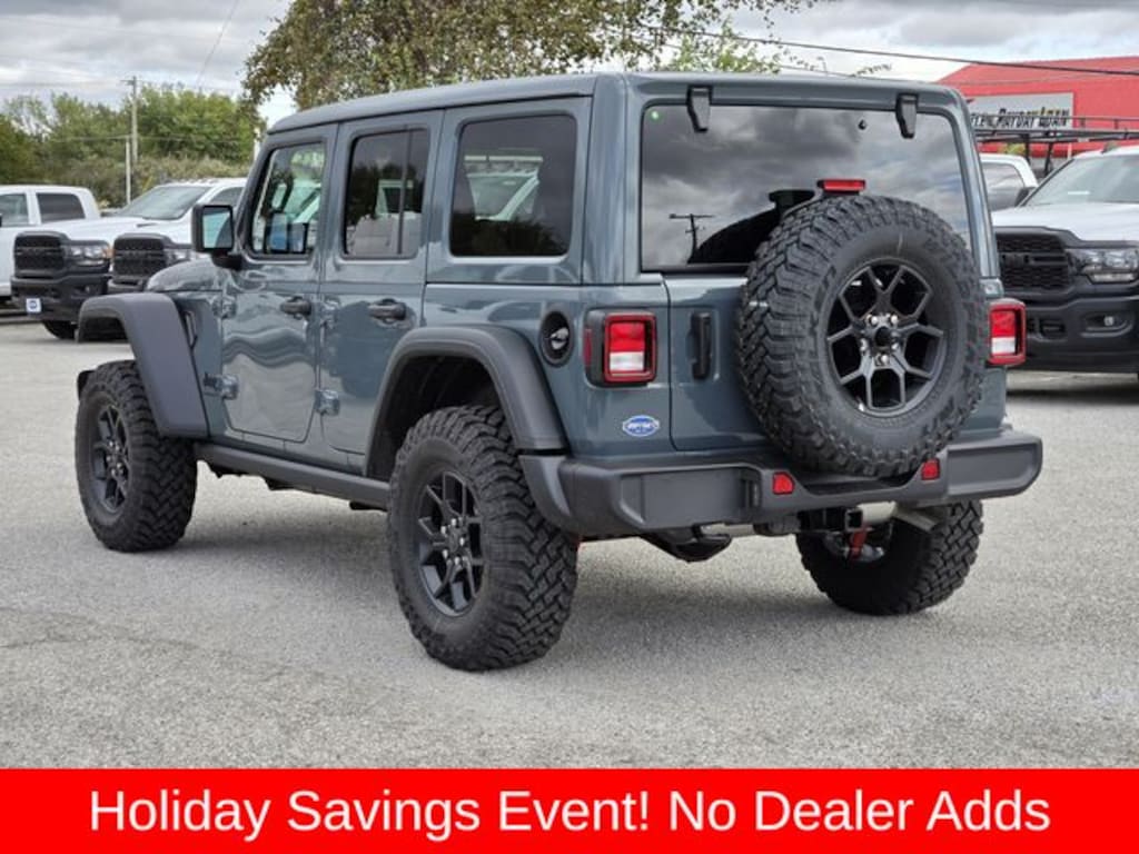 New 2026 Jeep Wrangler 4-DOOR WILLYS Sport Utility