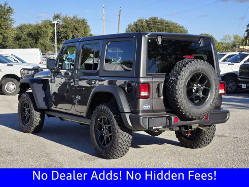 New 2026 Jeep Wrangler 4-DOOR WILLYS Sport Utility