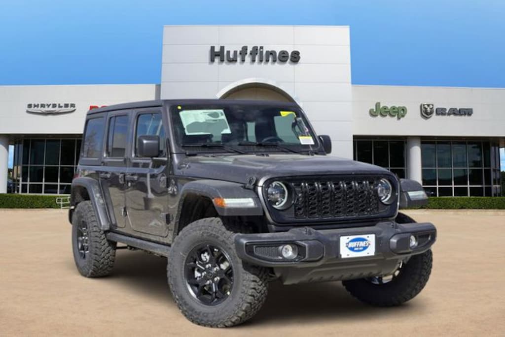 New 2026 Jeep Wrangler 4-DOOR WILLYS Sport Utility